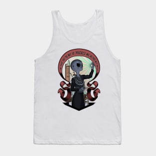 The alien Marie Curie - Color version Tank Top